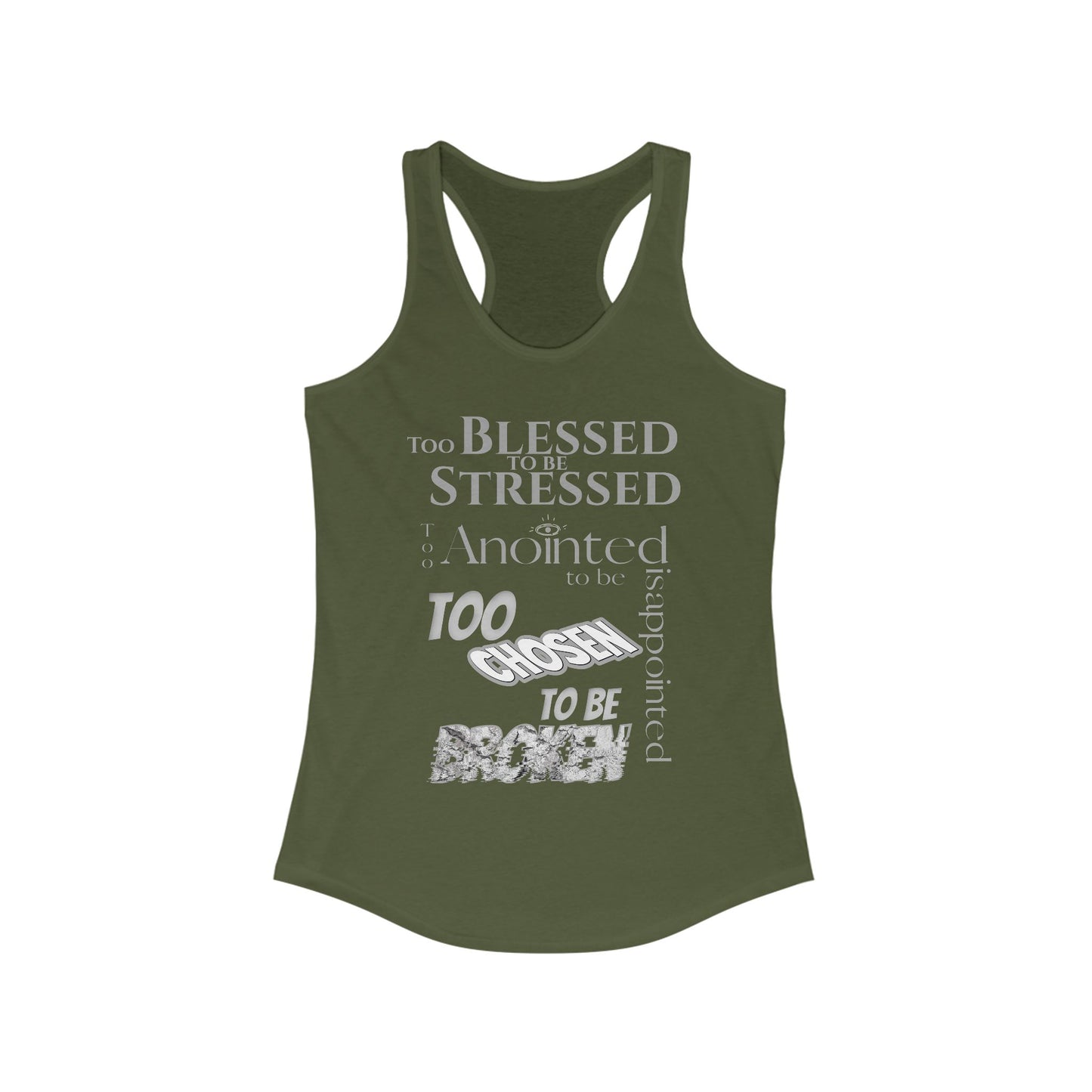 Noir Luxe Racerback Tank – Dark Collection