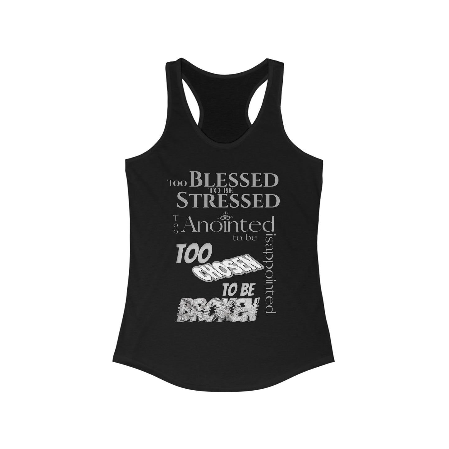 Noir Luxe Racerback Tank – Dark Collection