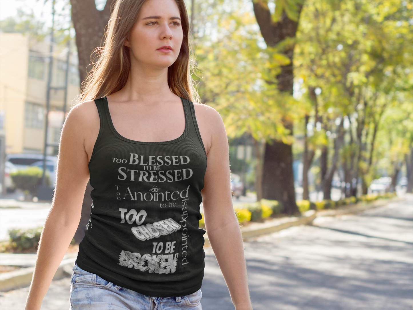 Noir Luxe Racerback Tank – Dark Collection