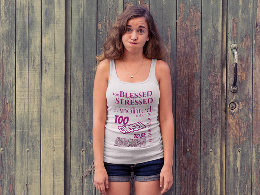 Noir Luxe Racerback Tank - Rose Edition